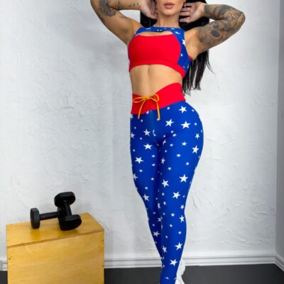 Conjunto Legging e Top Wonder Empina Bumbum